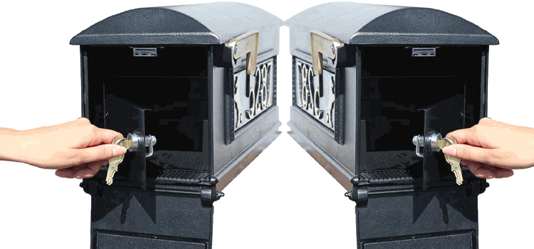 Nipomo Residential Mailboxes With Lock